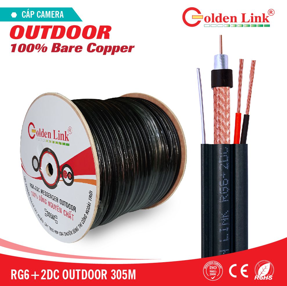 Cáp đồng trục RG6U